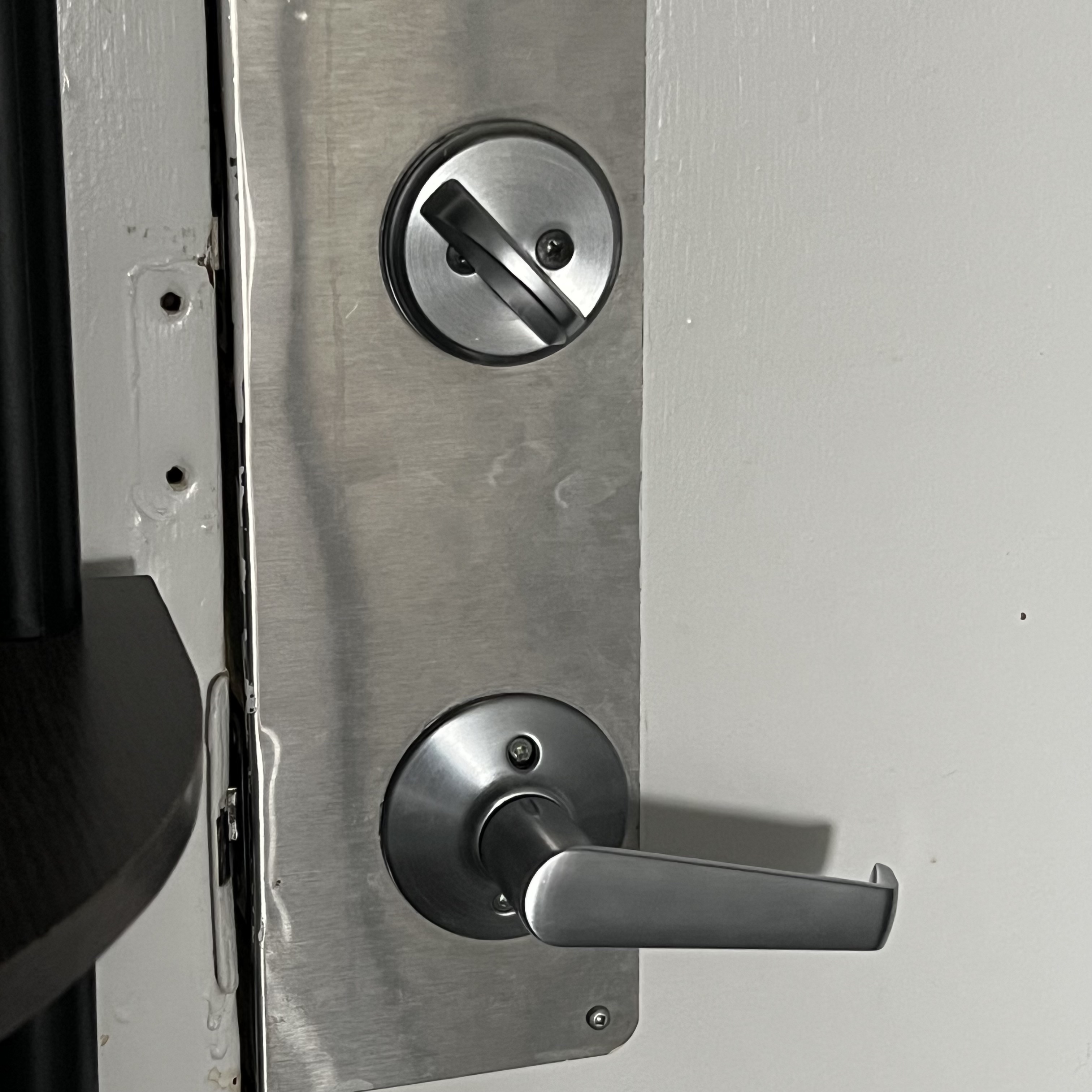 Door lock is an affordance that a circuit could be built on using the switch