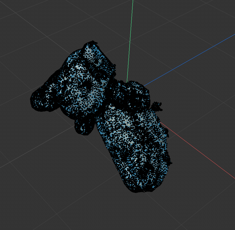 Cinema 4D point re-meshing